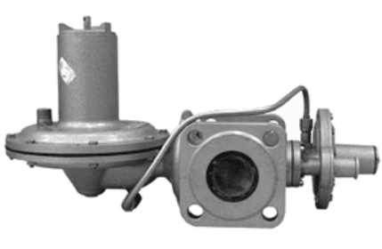 Регулятор давления газа с выходным низким давлением комбинированный ГАЗСТРОЙ РДНК-400 Узлы учета расхода газа