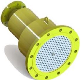 Шумоглушитель газа для регуляторов ГАЗСТРОЙ ШГ 200-500 Узлы учета расхода газа